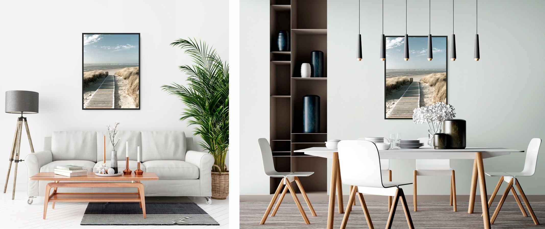 PLAŻA DROGA MORZE plakat B1 100x70cm #107 Nazwa PLAŻA DROGA MORZE