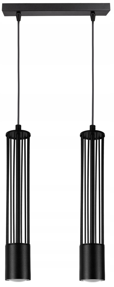 

Lampa Wisząca Żyrandol Tuby Druciane Metal Led