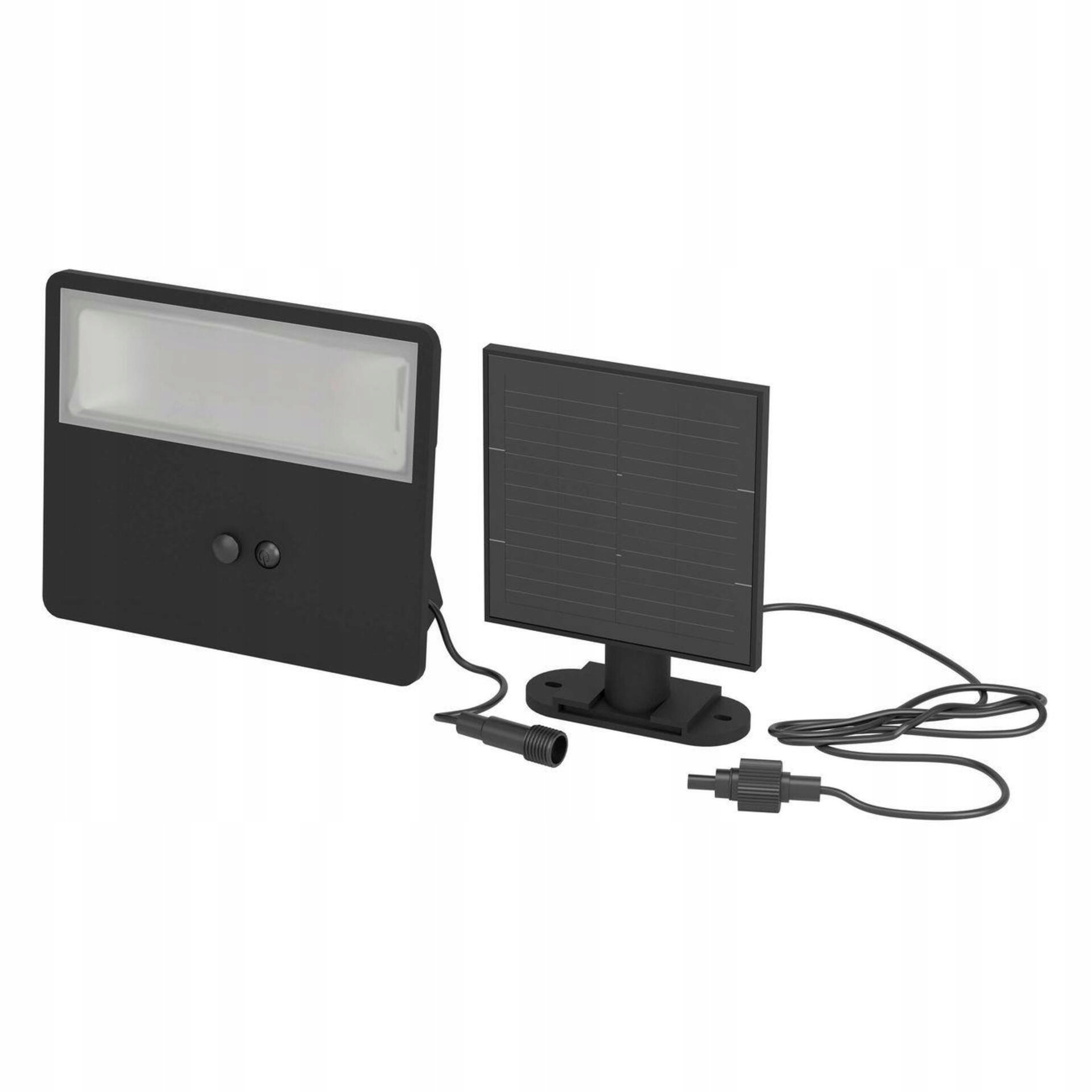 Solární nástěnné svítidlo Eglo Panettieri 6,5W 860lm IP44 černé