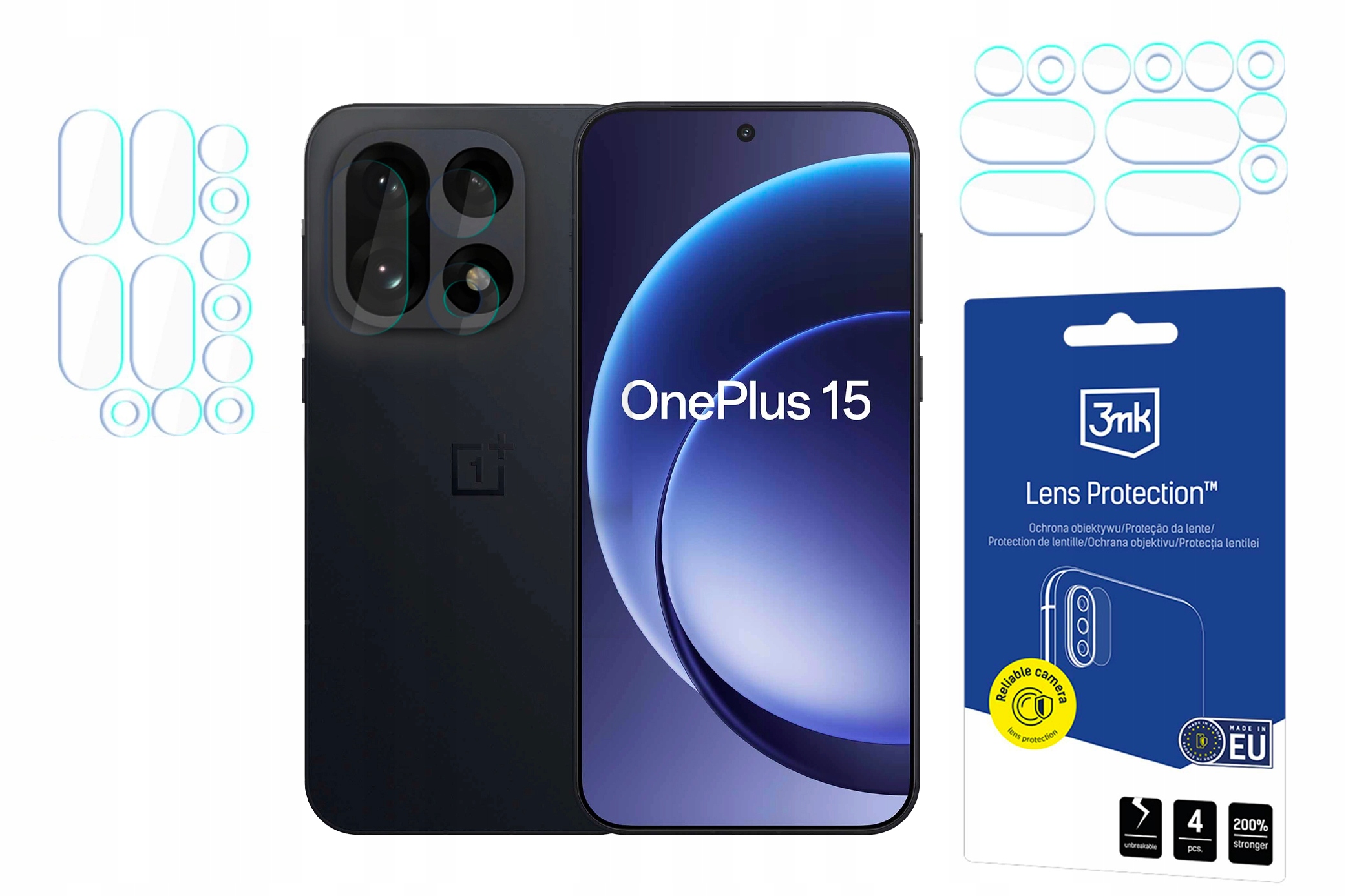 3mk Sklo na objektiv Lens Protection pro OnePlus 15 4ks