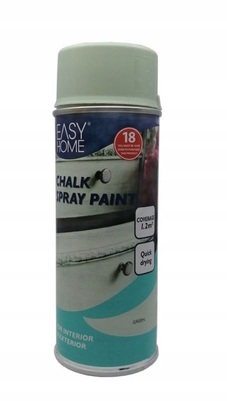 

Spray 400ML Zielony Pastelowy Glęboki Mat Matowa