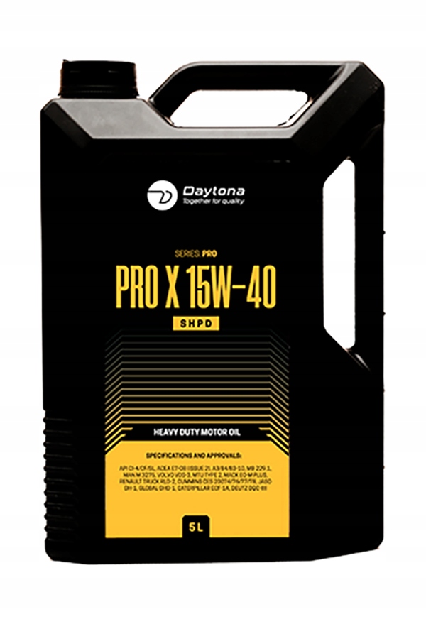 Daytona Olej silnikowy Engine Pro X 15W-40 Shpd 5L