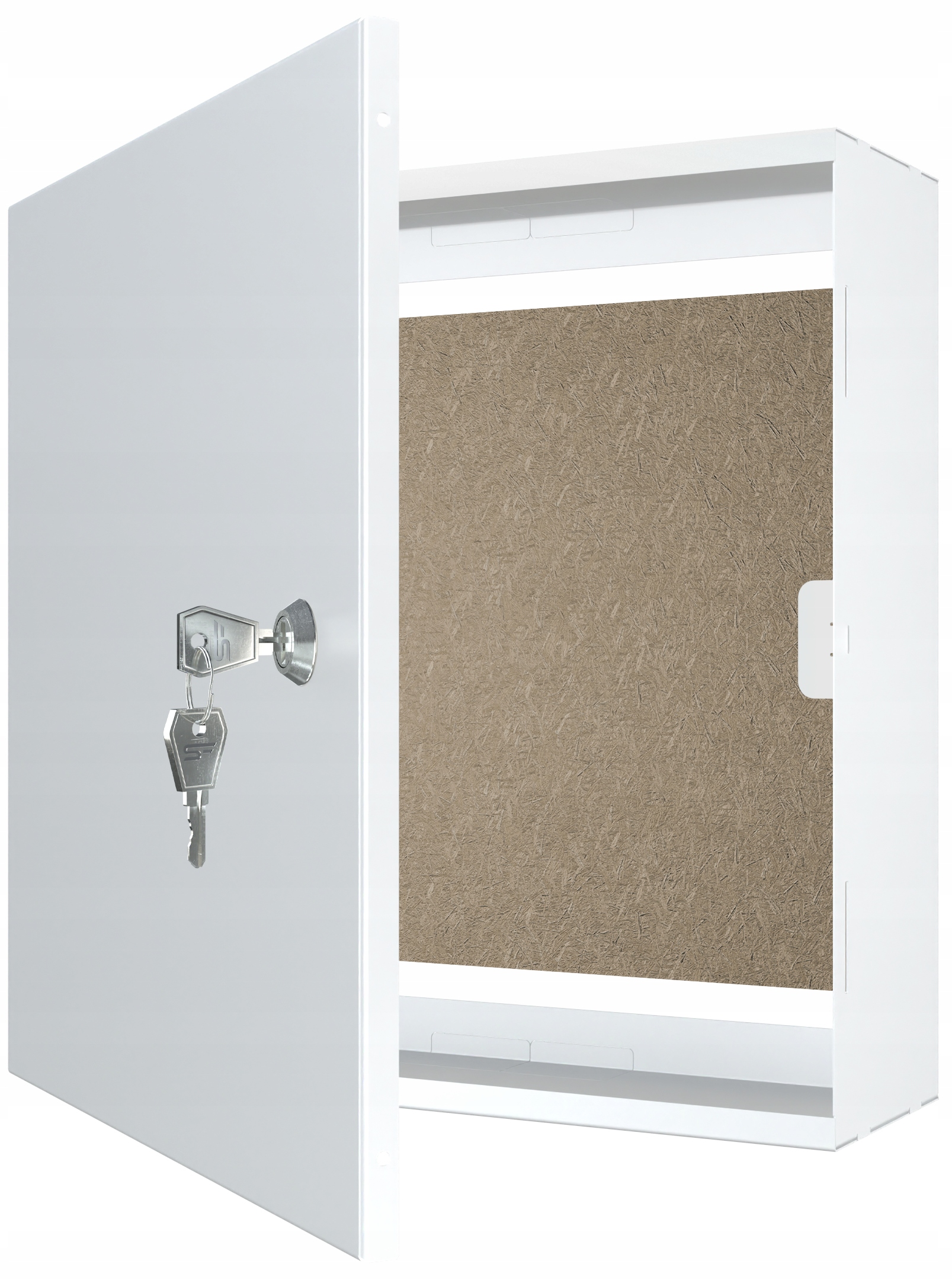 Skříň 30x30x10 cm Multimediální rozvaděč, kovová, nástěnná