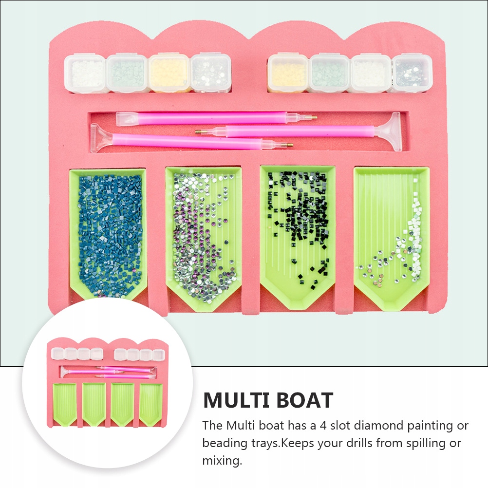 AKCESORIA DIAMOND ART PIÓRO WIELONARZĘDZIOWE DO MALOWANIA Szerokość produktu 19 cm