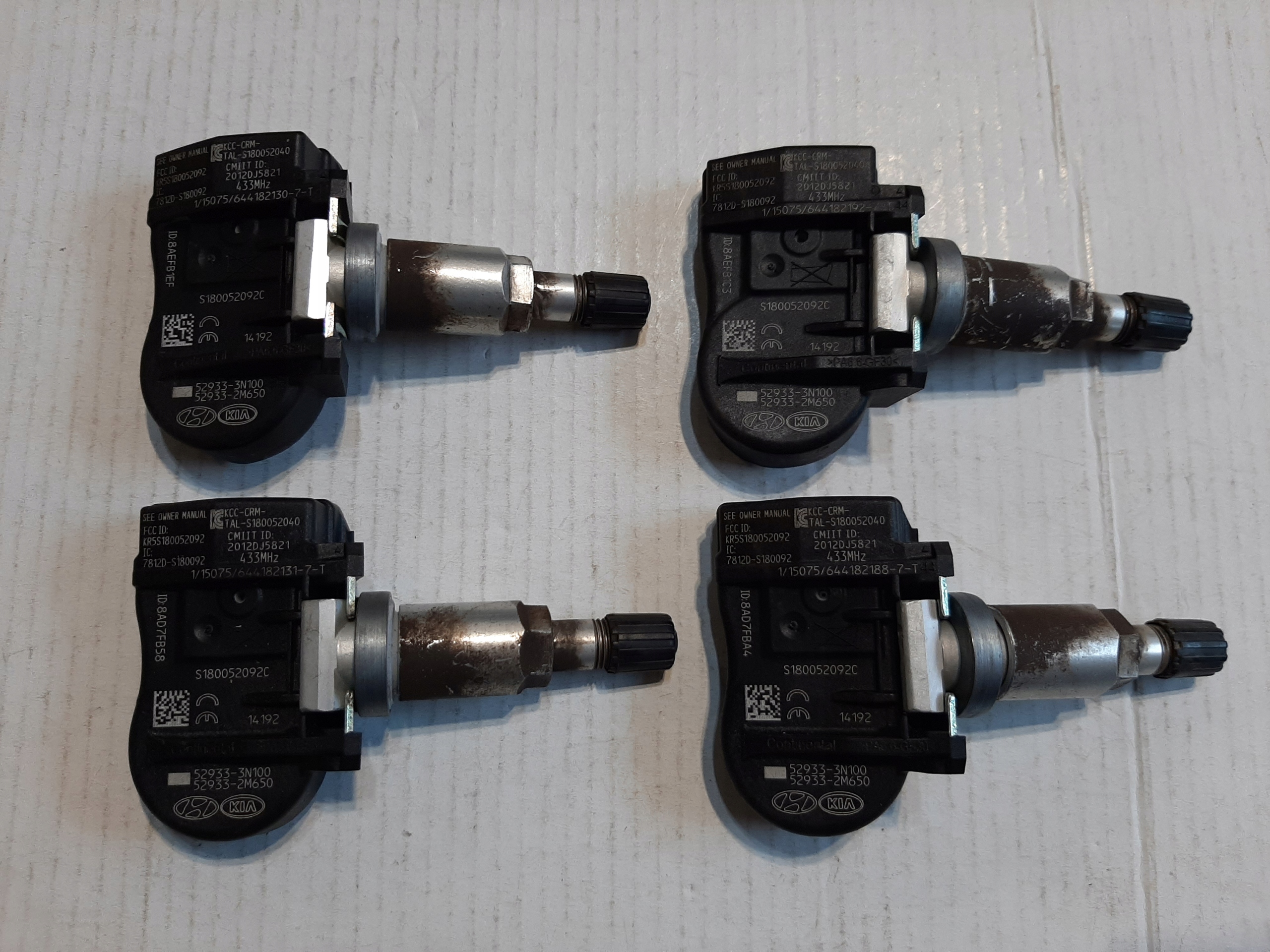 TPMS HYUNDAI I30 52933-3N100 KIA CEED 52933-2M650 za 250.00PLN z ...