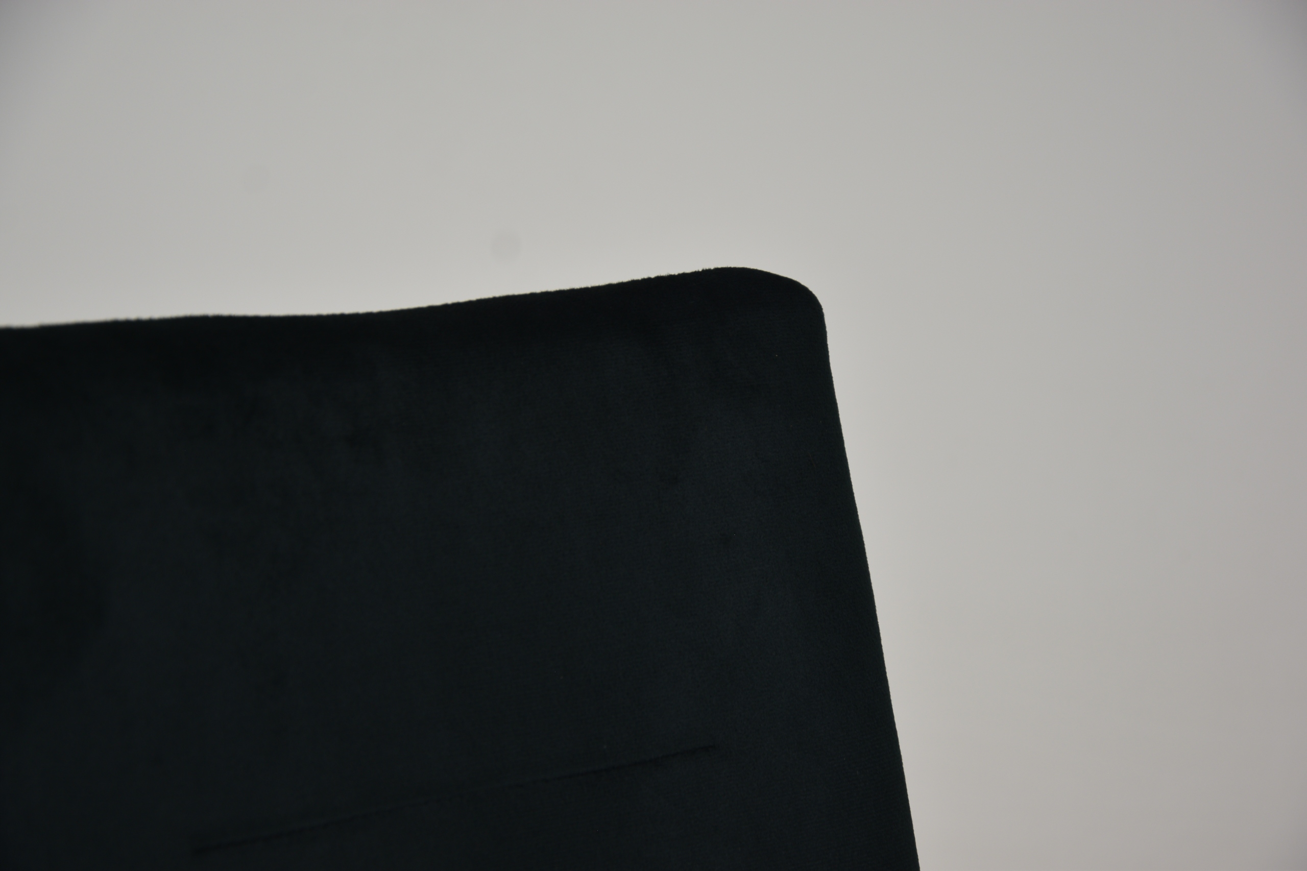 komplet 6 krzeseł czarny AKSAMIT i nowoczesny stół DĄB SONOMA 80x120/160 cm Kolor korpusu stołu dąb sonoma