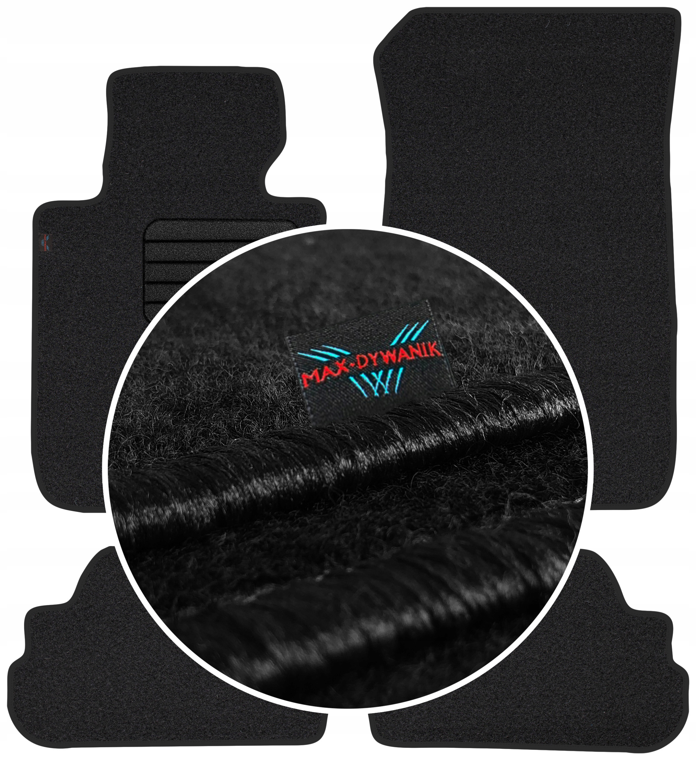 

Bmw s1 E88 Cabrio 2004-2011 Wycieraczki welurowe