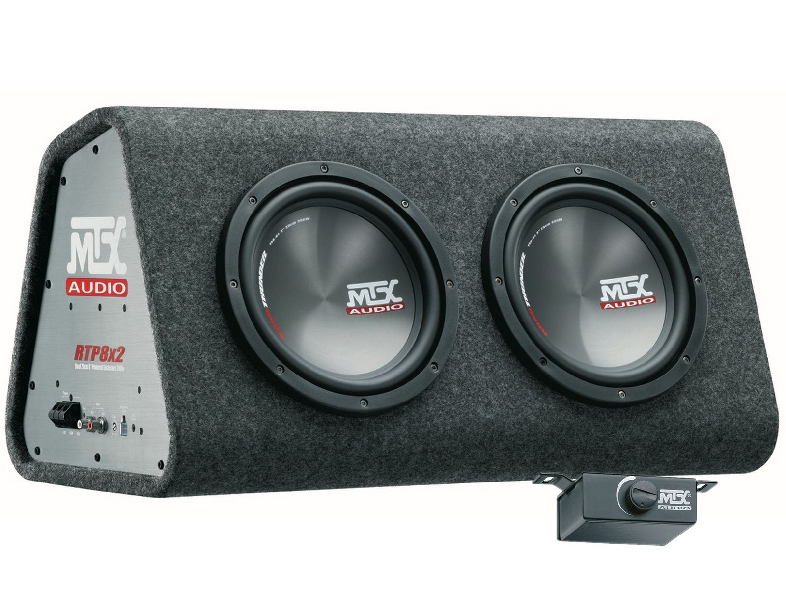 Mtx AudioRTP8X2 aktivní subwoofer basová skříň 20 cm 720 W dálkové ovládání