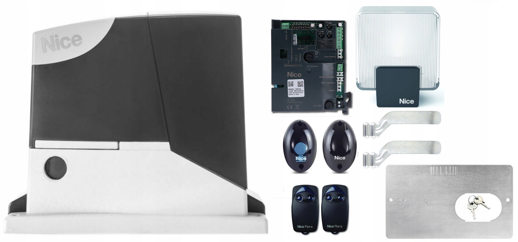 Pohon posuvné brány Nice Road 400