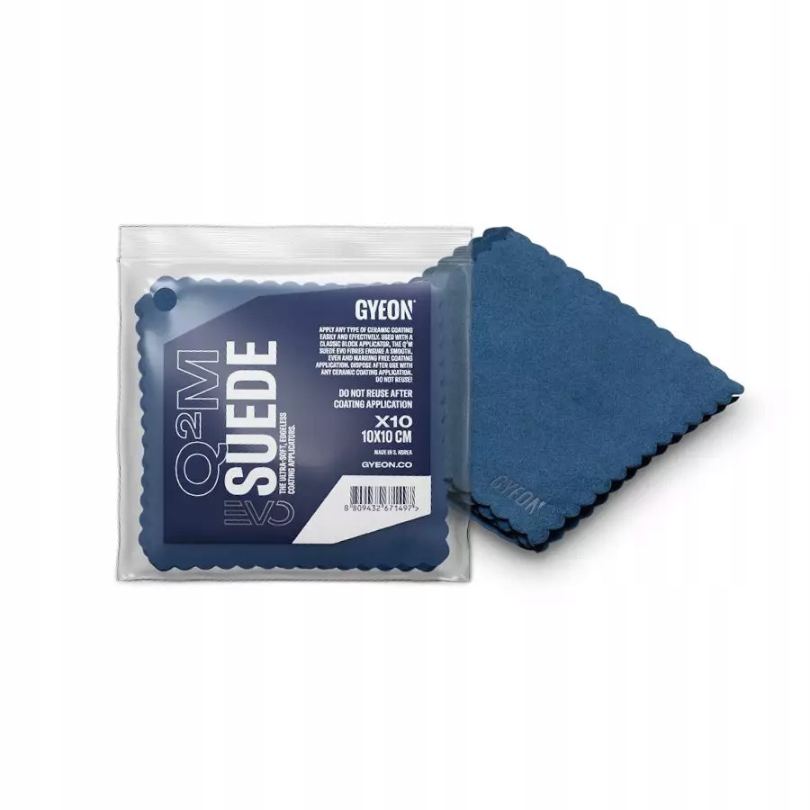 

Gyeon Q2M Suede Evo 10x10cm