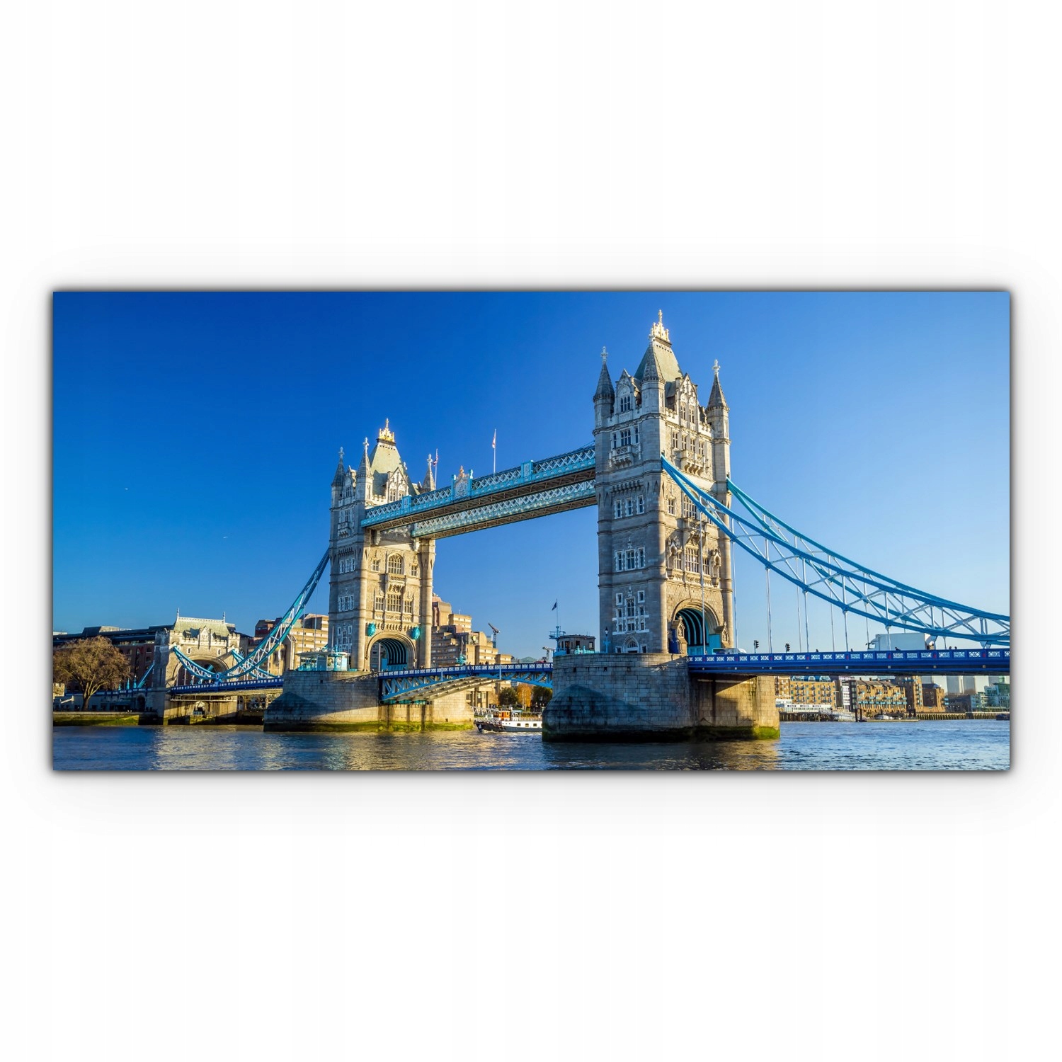 

Foto-obraz canvas 120x60 Londyn Rzeka Most Wieża
