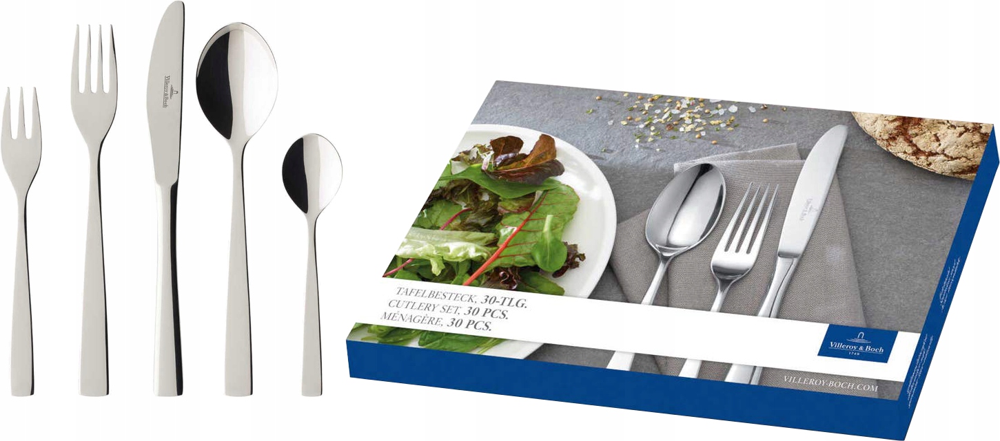 

Zestaw Sztućców Villeroy & Boch Elisabeth 30el