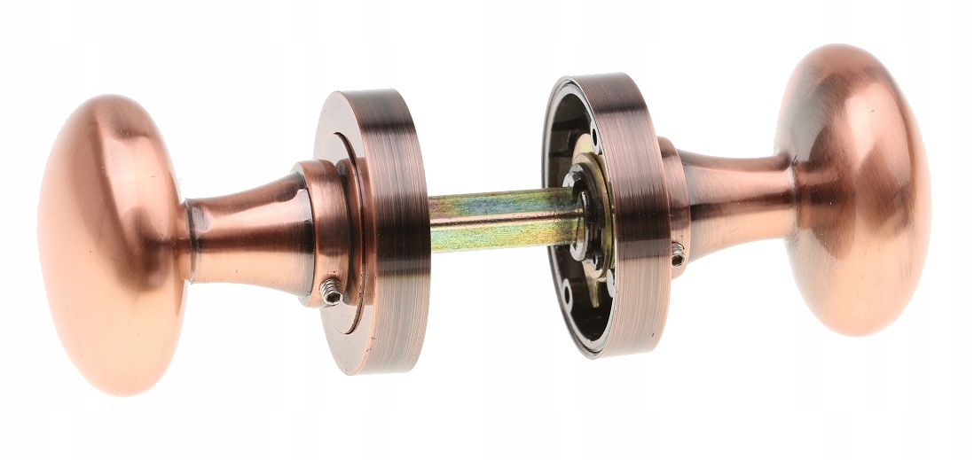 

Gałka Obrotowa Julia Miedź Antyczna Szyld Dzielony