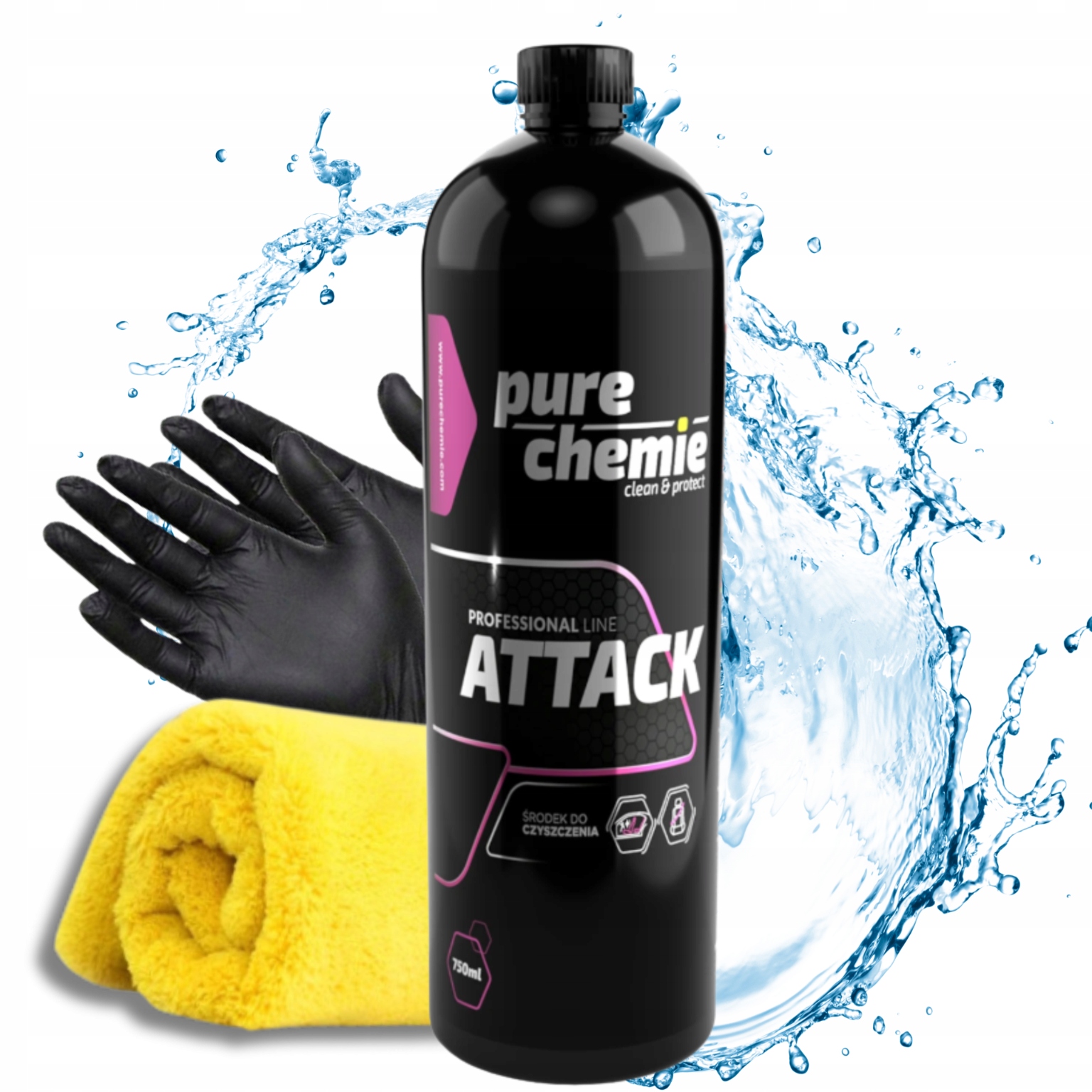 Pure Chemie Attack Preparat Do Prania Tapicerki 750ml