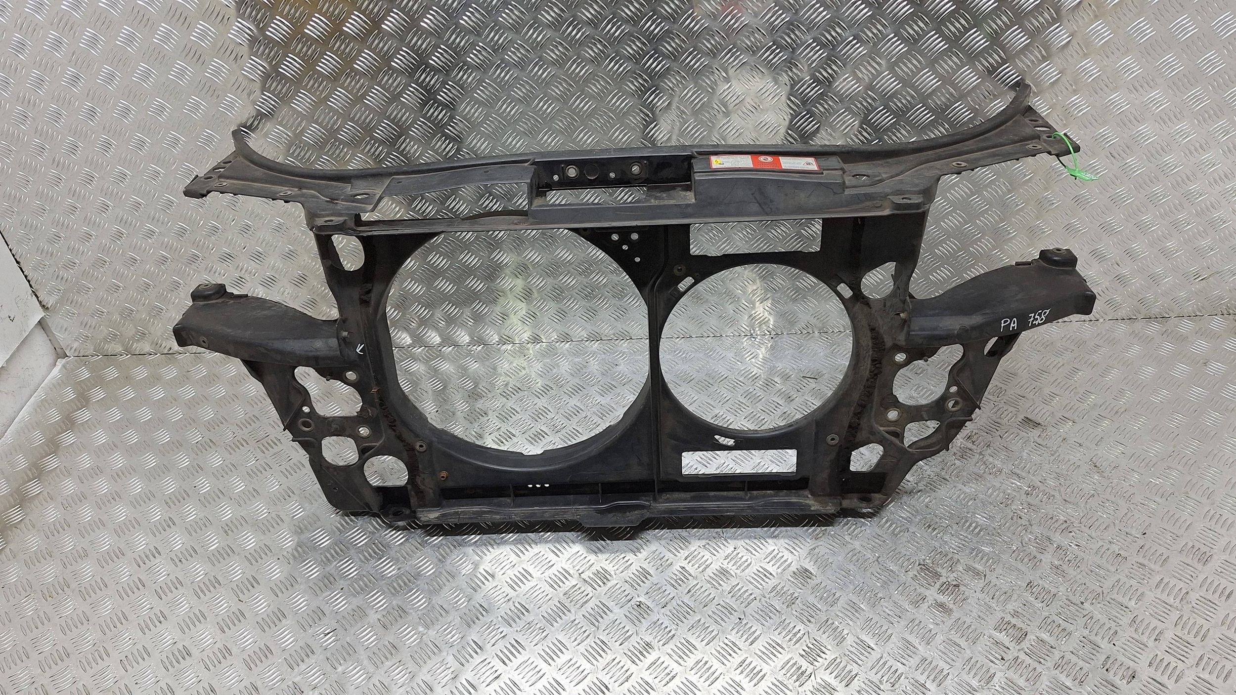 support panel for radiators pillar iron 8V51-A16E146-A FORD FIESTA MK7