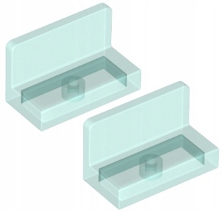 

Lego Panel 1x2x1 Trans J. Nieb (4865/6246890) x2