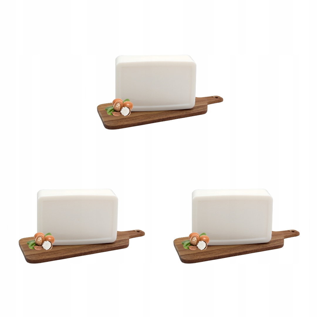 Glycerinová báze s bambuckým máslem, sada 3 x 1 kg