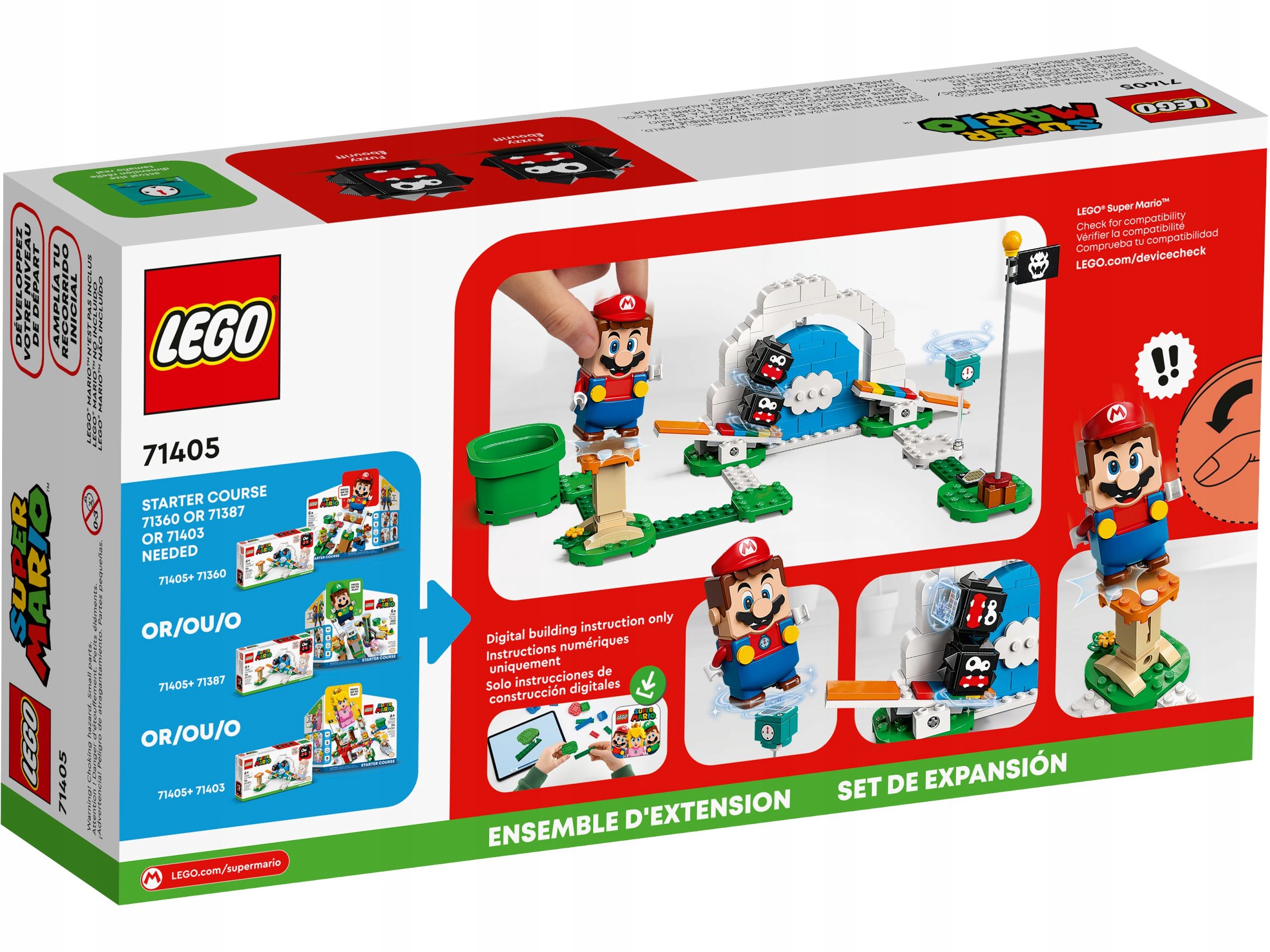 LEGO 71405 SUPER MARIO SALTA FUZZYEGO Marka LEGO