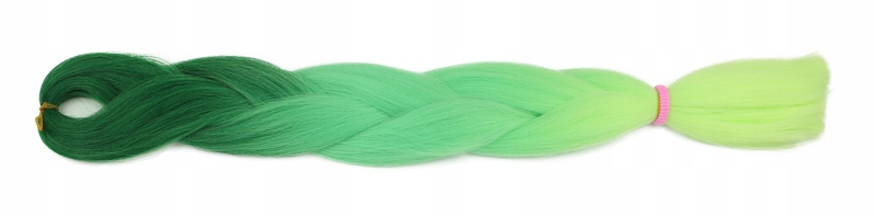 Włosy SYNTETYCZNE do warkoczyków KOLOROWE warkoczyki DOCZEPIANE WŁOSY ombre Kod producenta 2682