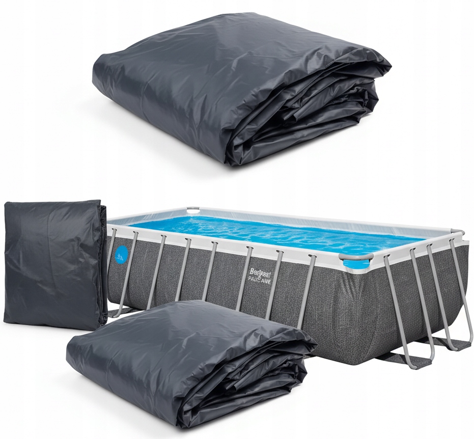 Gumová krytka na bazén, fólia na zakrytie bazéna Bestway 56670