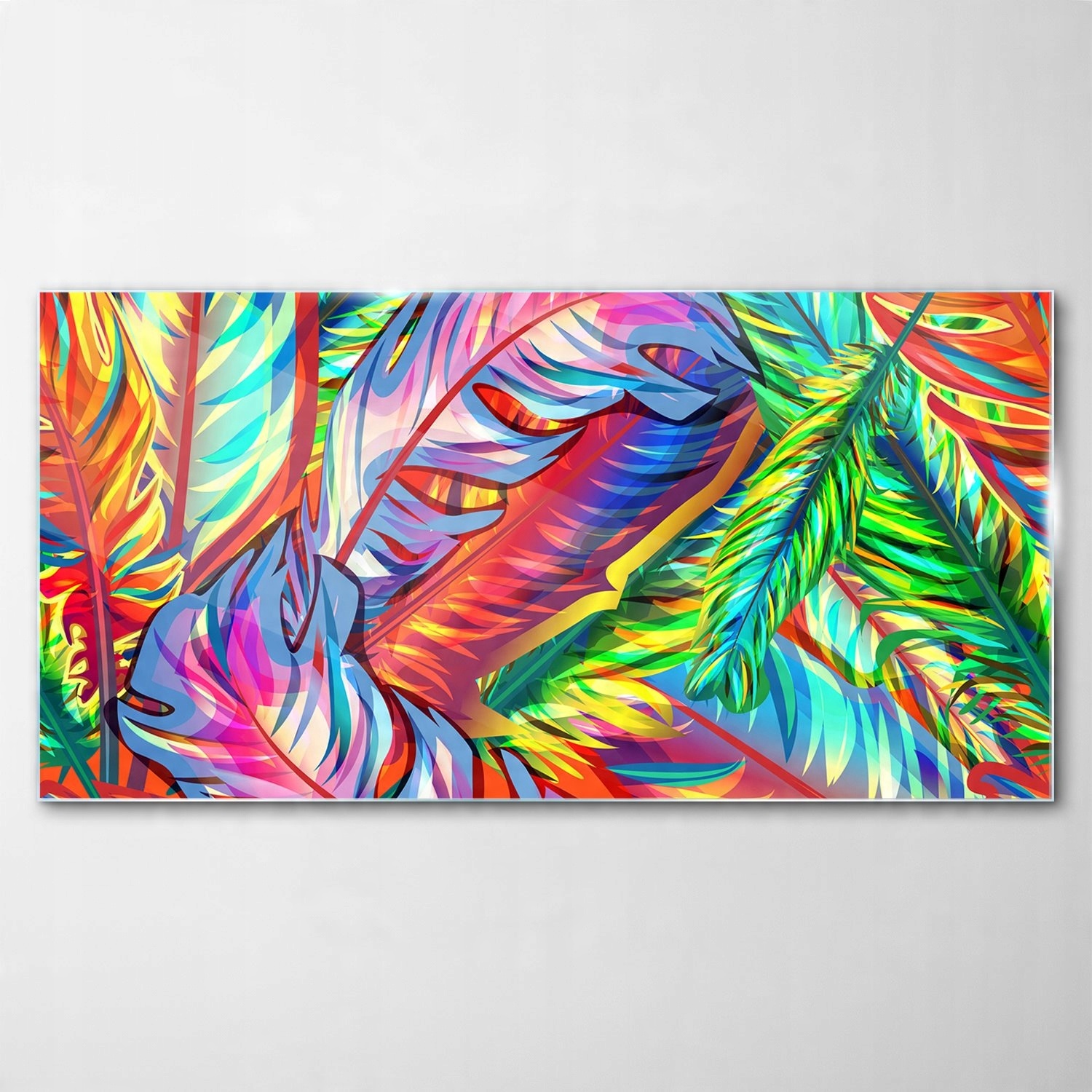 

Obraz na Szkle Dekor Ptak Zwierzę Pióra 120x60