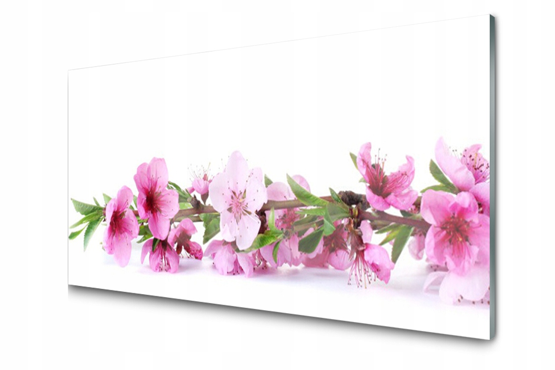 

Panel szklany dekor Kwiaty Roślina 120x60 + Klej