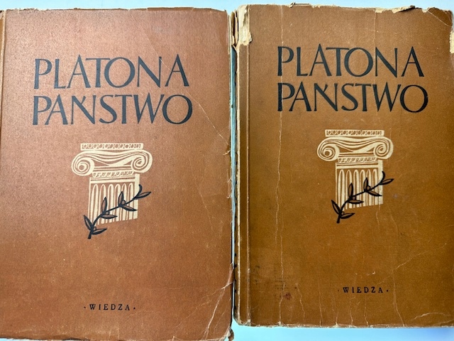 Platona Państwo tom I- II wydanie 1948 r