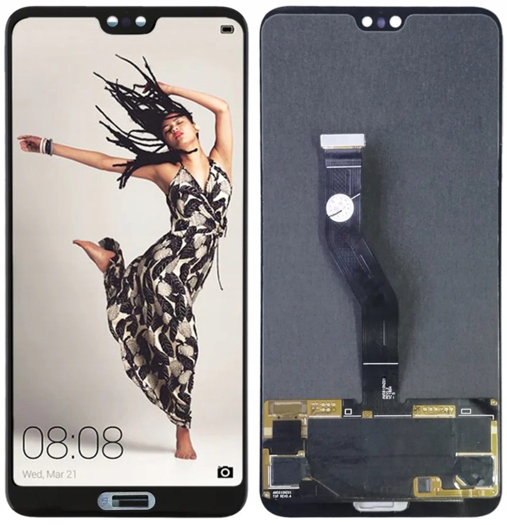 Originální LCD displej dotykové obrazovky pro Huawei P20 Pro CLT-L09/L29 Černý