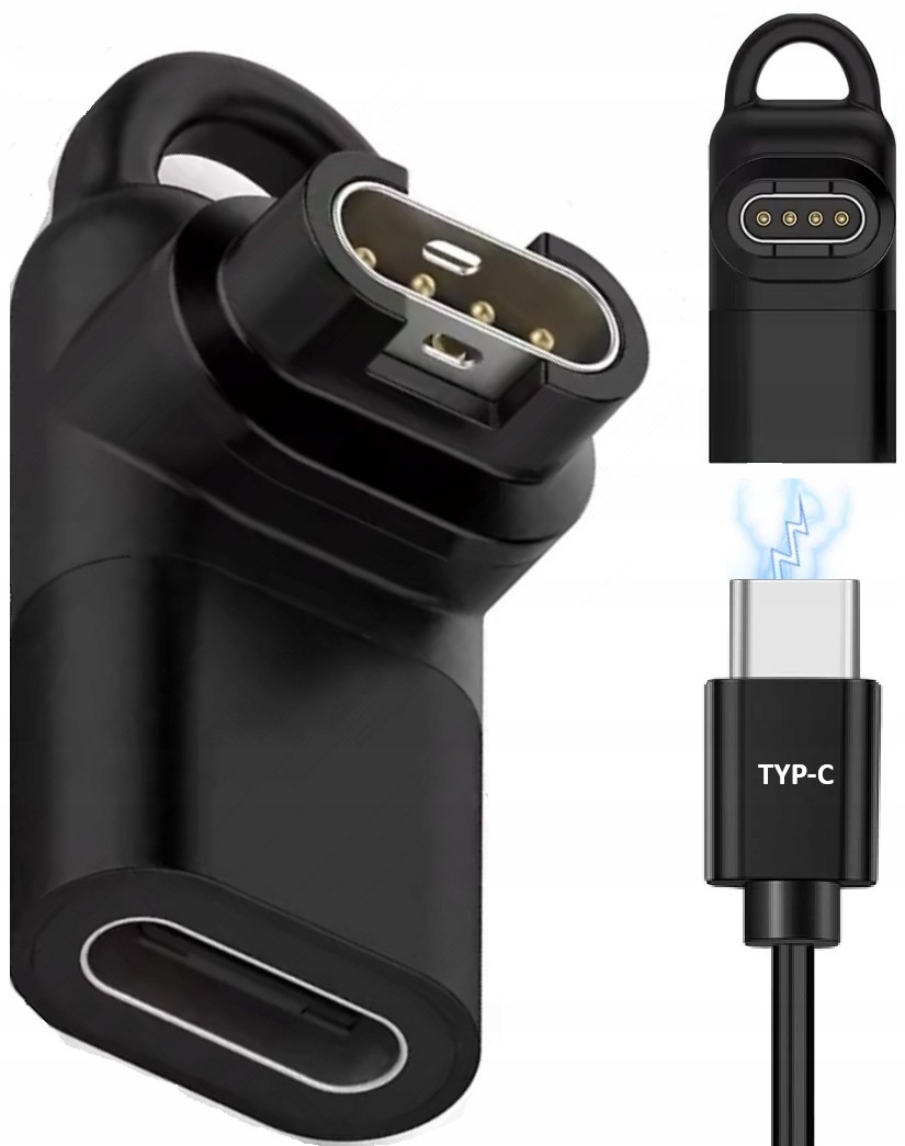Przejściówka Adapter Kabel Ładowarka USB - C do Garmin VENU FENIX INSTINCT