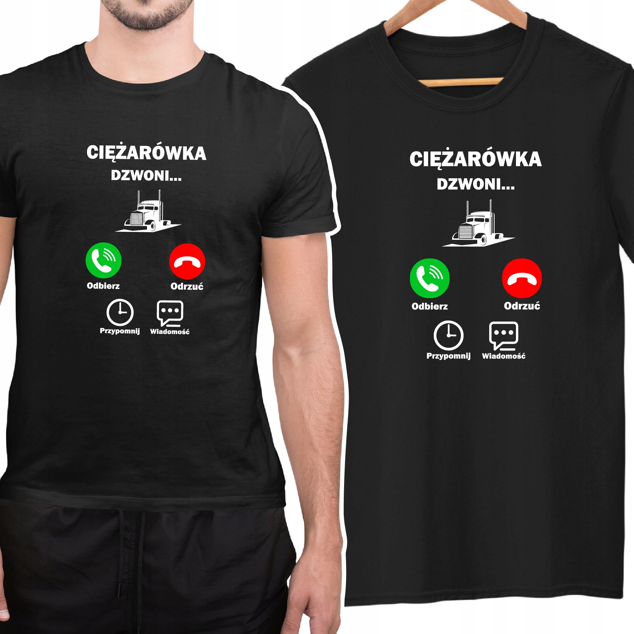 

Koszulka Tshirt Ciężarówka Dzwoni Tir Dla Kierowcy