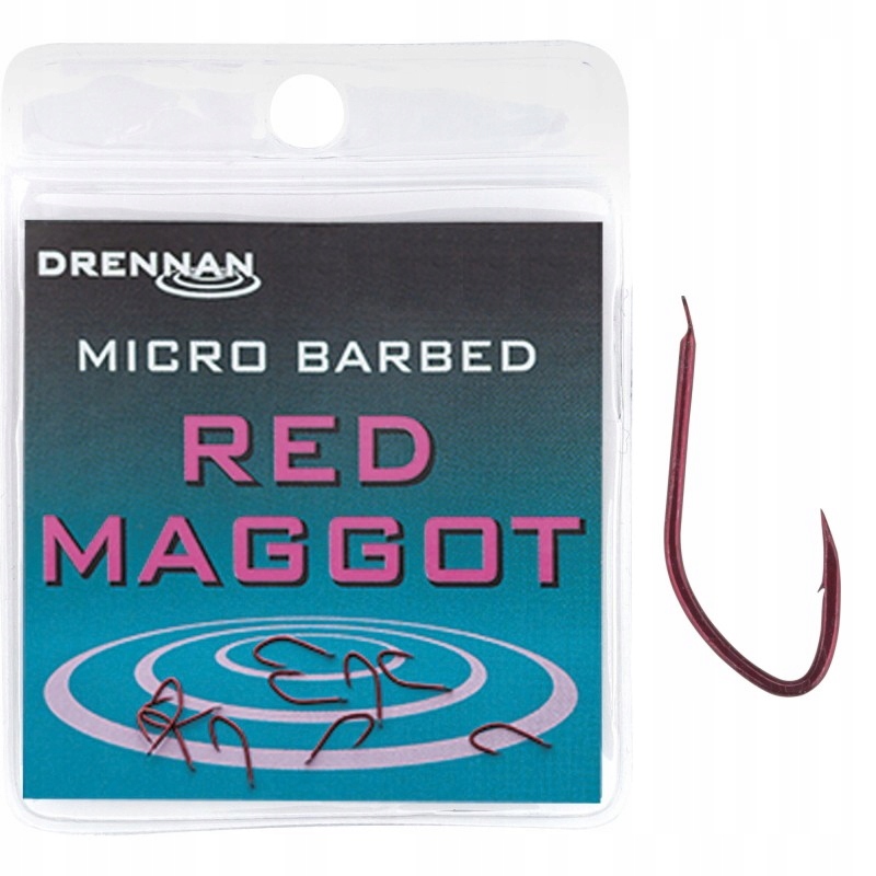 Haczyki Drennan Red Maggot rozmiar 16 10szt.