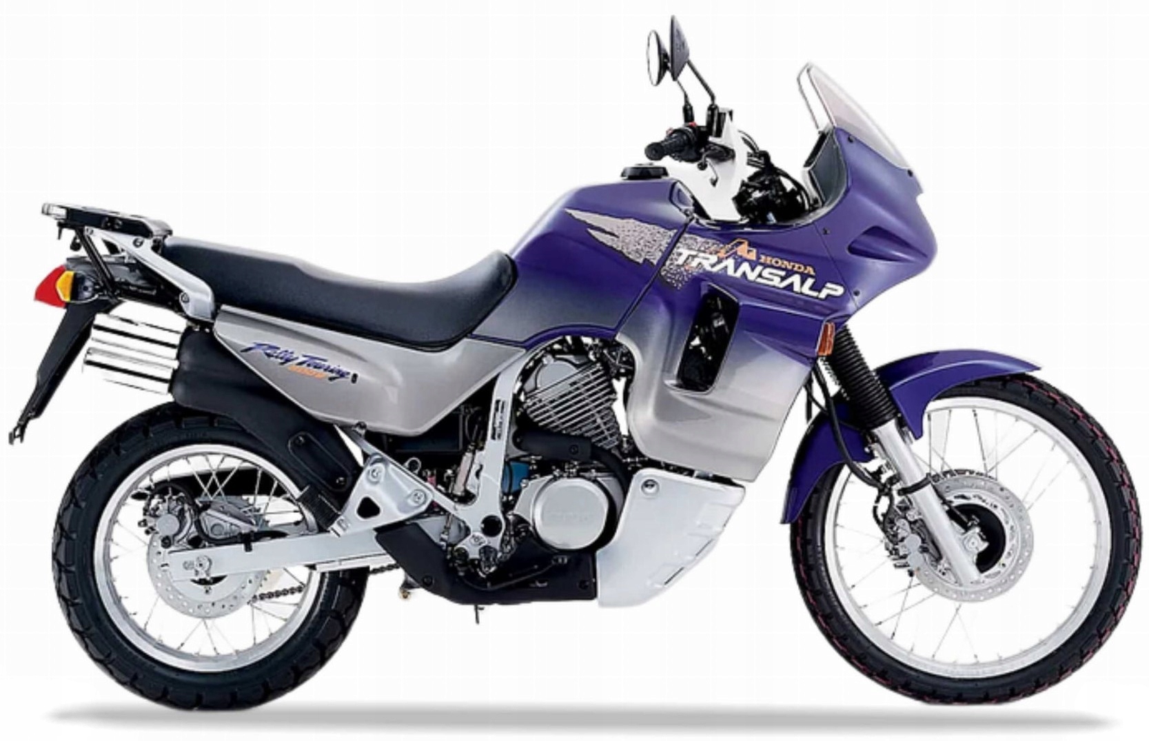 Samolepky Juula Pro Honda XL 600 V Transalp 1998 Modro-purpurové RP159D
