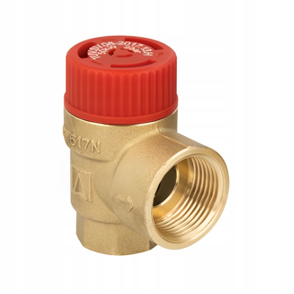 ZAWÓR BEZPIECZEŃSTWA DO C.O. MS 3,0 bar GW 1/2" x 3/4" GW MOSIĘŻNY AFRISO Marka Afriso