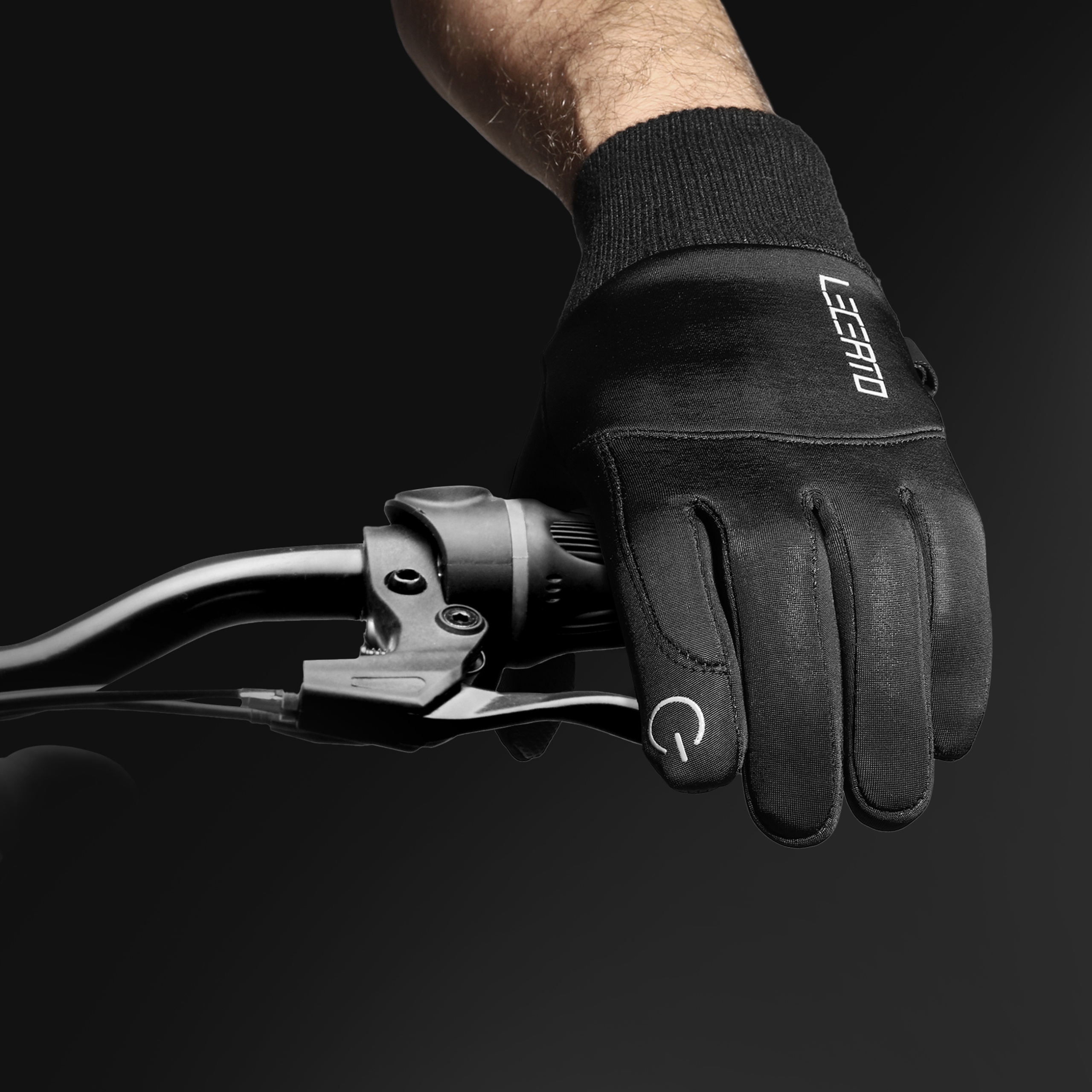 ZIMOWE OCIEPLANE RĘKAWICZKI DOTYKOWE WODOODPORNE WIATROSZCZELNE LECERTO Kolekcja RG-13