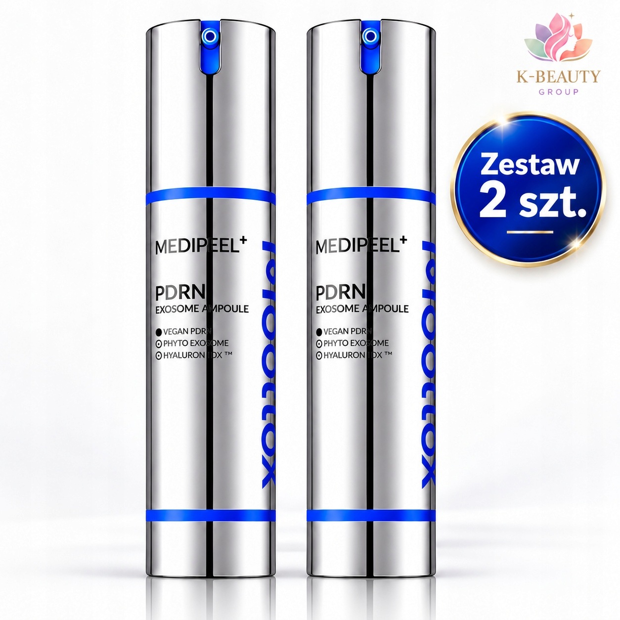 2 x Medipel Mooltox Pdrn Exosome Ampule Hloubkově hydratační ampule s Pdrn 50 ml