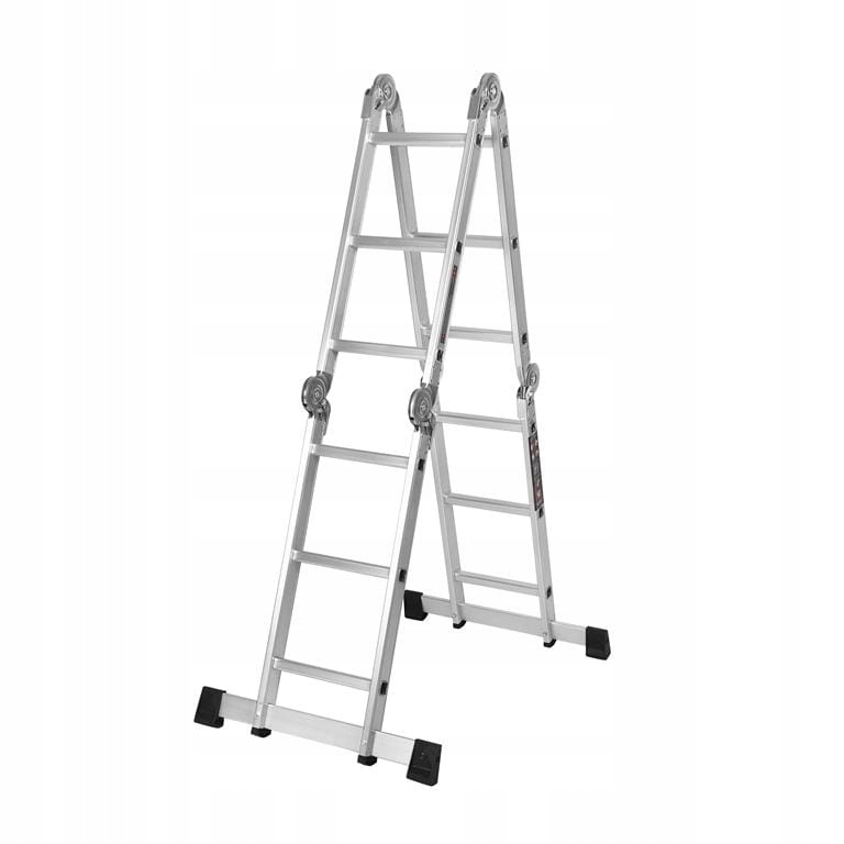 Hliníkový Rebrík S Plošinou 4 X 3 346 CM, Profesionálny, Stabilný