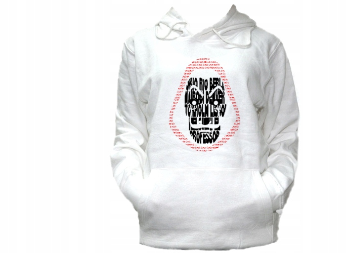 

XL Bluza Kaptur Dom Z Papieru La Casa De Papel