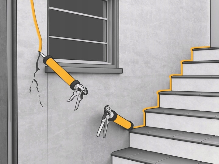 Uszczelniacz klej SIKAFLEX 11FC+ 300 ml GRAFITOWY 11FC szary bazaltowy Pojemność 0.3 l