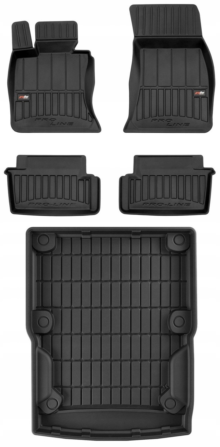 Set 3D Koberce a rohož do kufru Bmw 4 F33 carbrio 2013-2020
