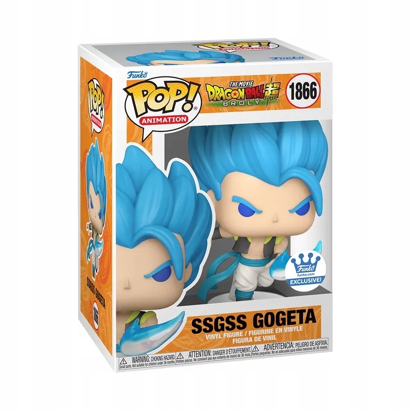 Funko Pop! Dragon Ball Ssgss Gogeta Funko Ex #1866