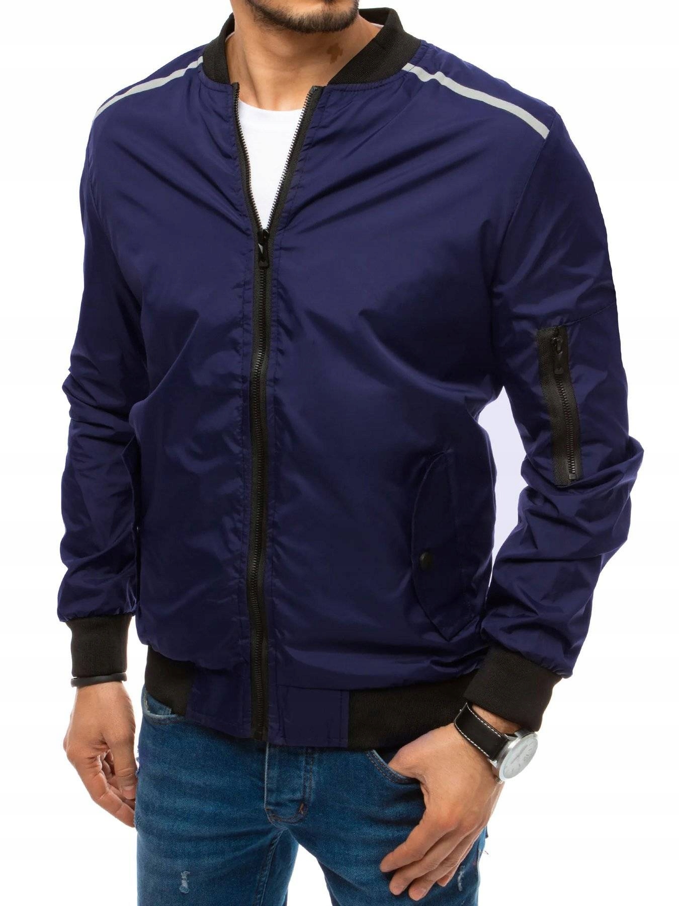 

Kurtka Męska Przejściowa Bomber tx3683 - L