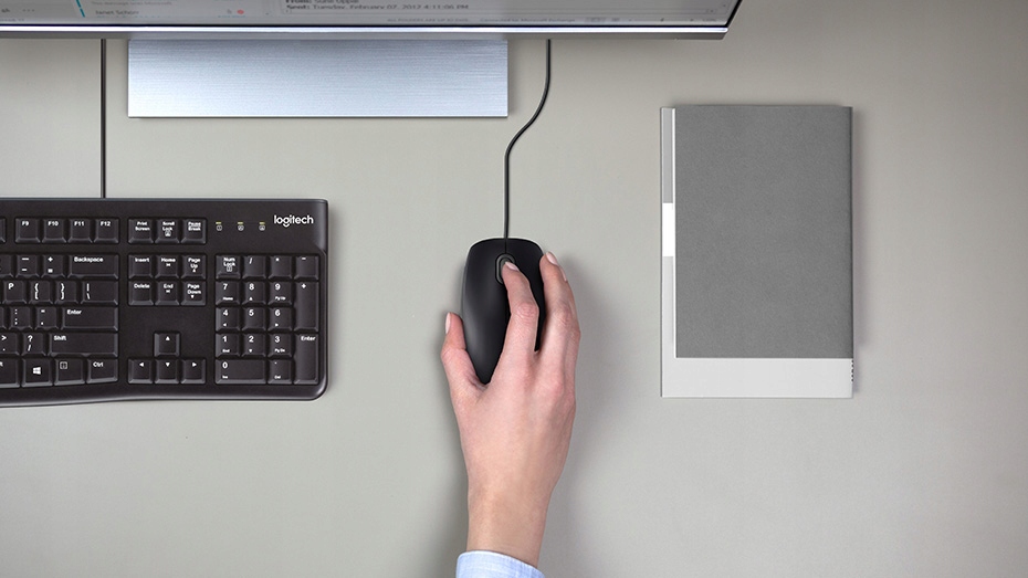 Mysz przewodowa LOGITECH M90 USB 1000 DPI Model M90