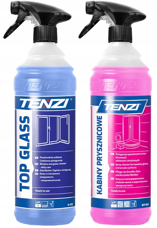 

Tenzi Płyn do szyb czysta kabina prysznicowa 2x 1L