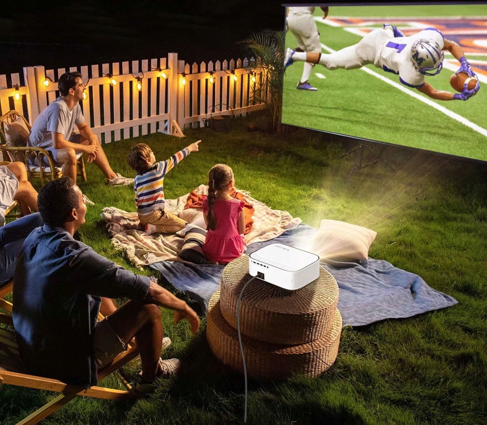 Projektor rzutnik Led Full Hd 4K Autofocus Auto keystone Android Klawiatura Wbudowane głośniki tak