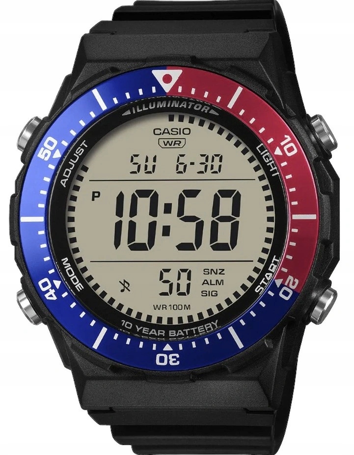 Pánské Hodinky Casio Casio AE-1700H-1A2VEF Černé Sportovní