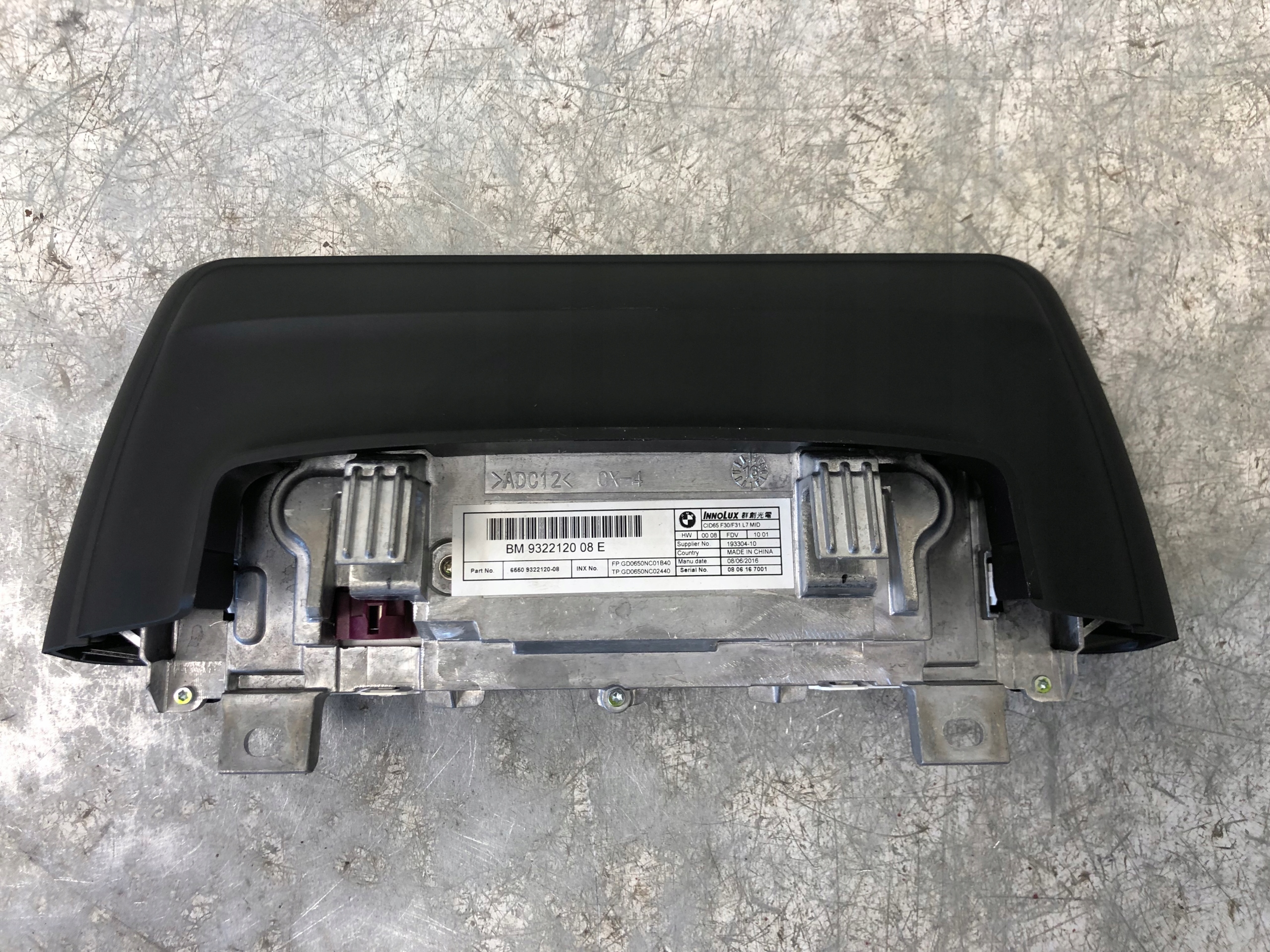 EKRAN display BMW F31 9322120