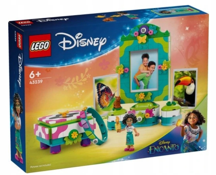 LEGO 43239 DISNEY RAMKA NA ZDJĘCIA I SZKATUŁKA MIRABEL
