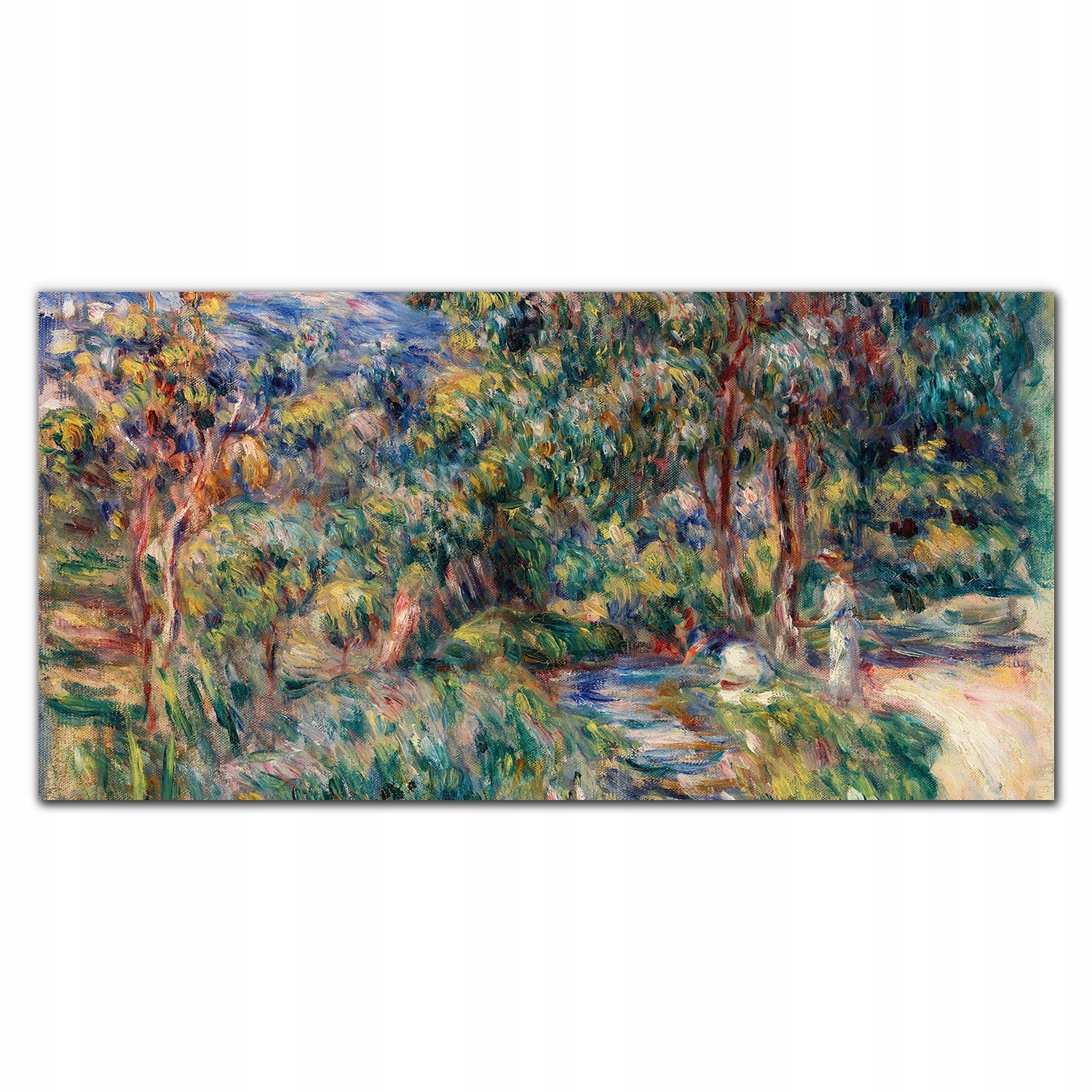 Moderný fotoobraz na stenu na plátne Les 140x70