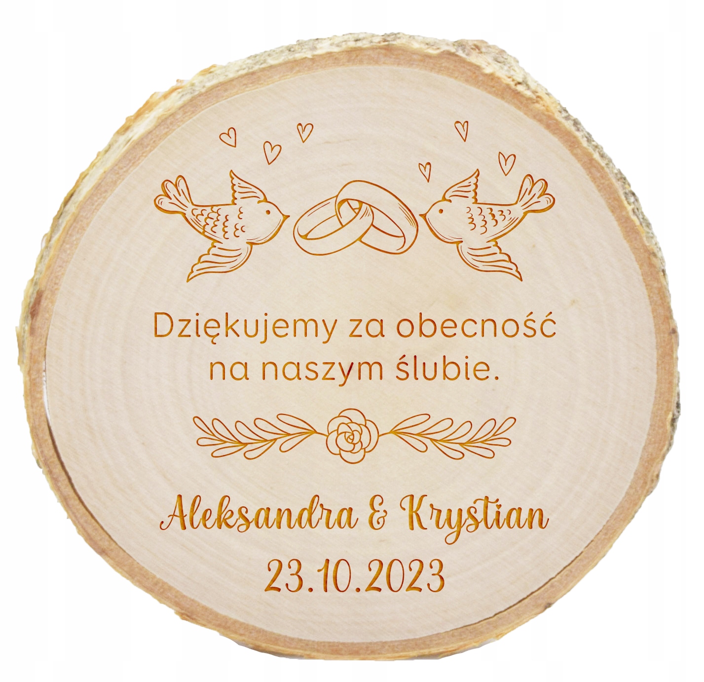 

Podziękowania dla Gości Weselnych Magnesy
