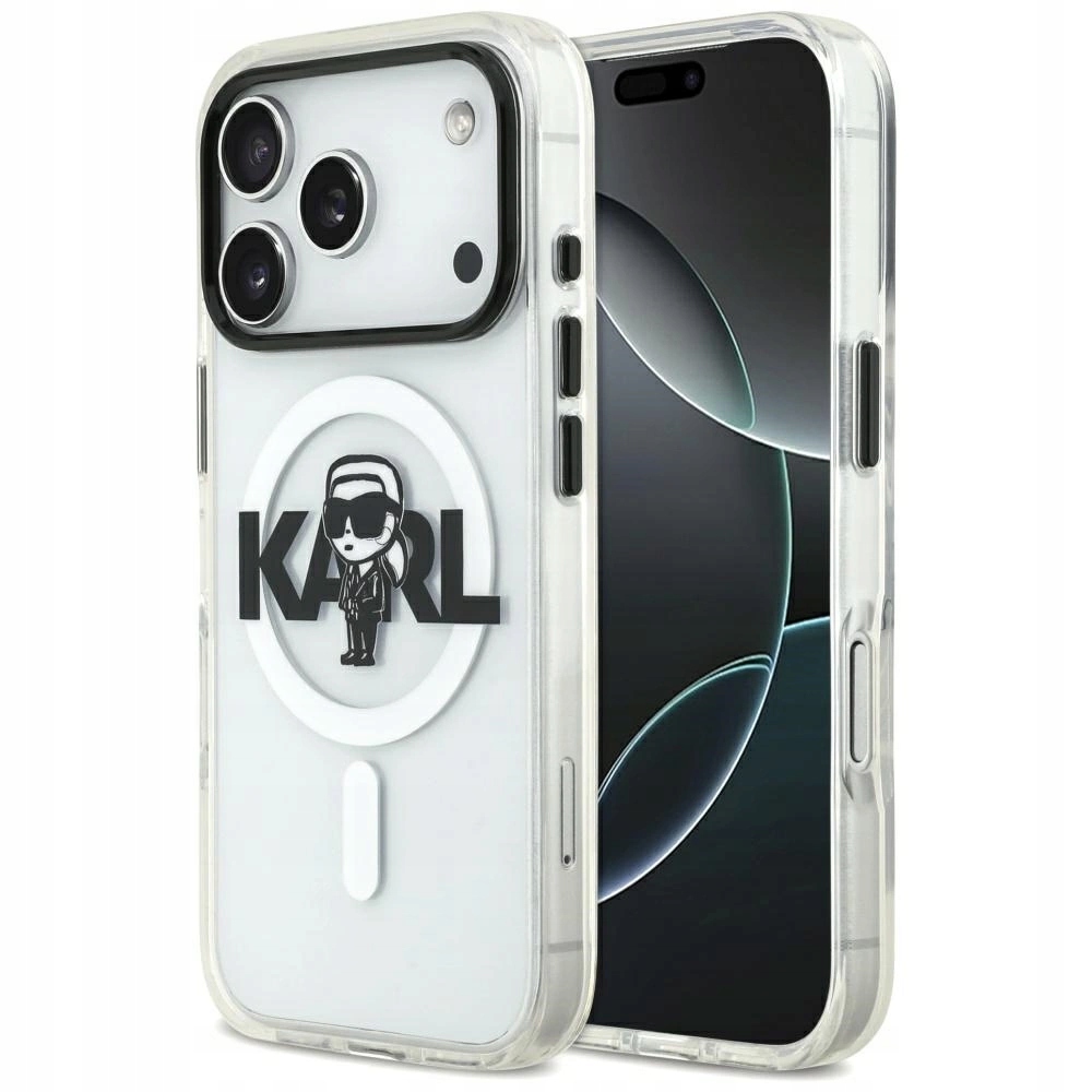 Pouzdro pro iPhone 17 Pro – Karl Lagerfeld, průhledné